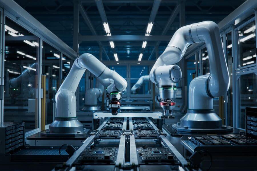 Treinamentos em operação de máquinas industriais