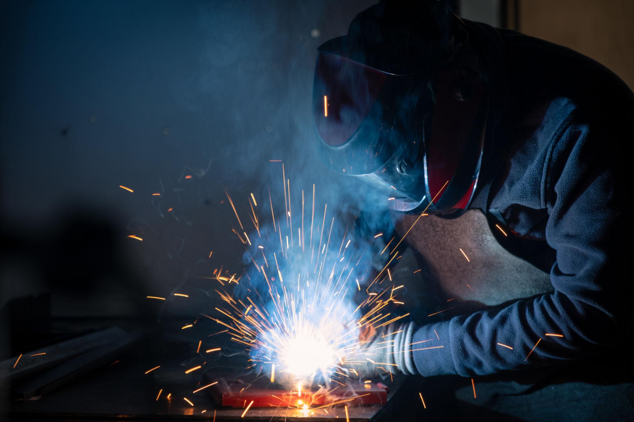 Processos de solda industrial