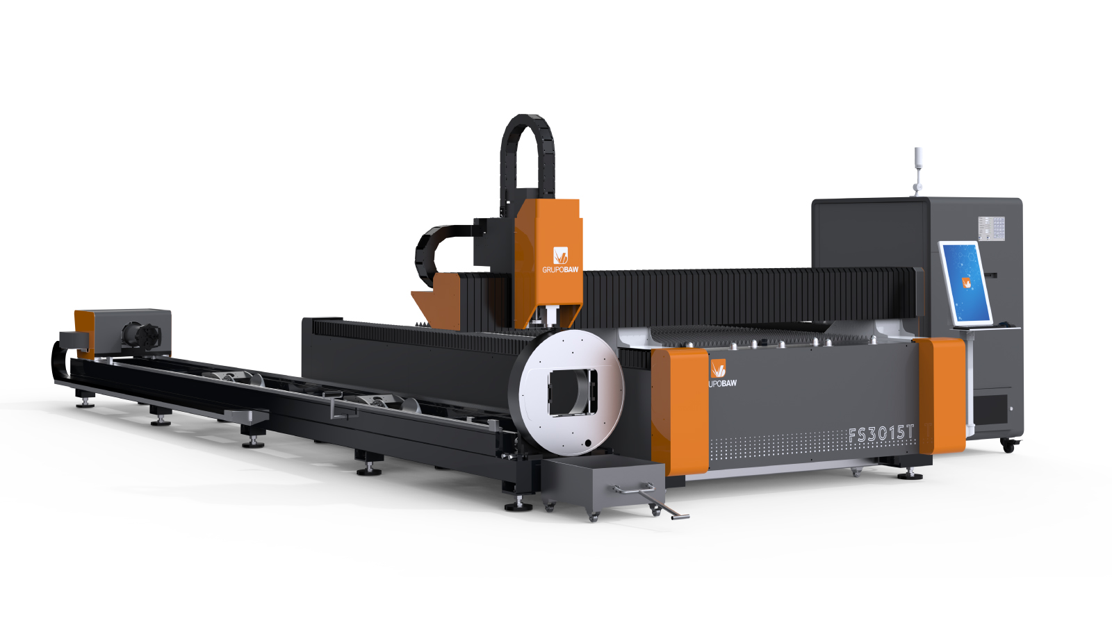 Máquina de Corte a Laser por Fibra Óptica com Mesa Simples