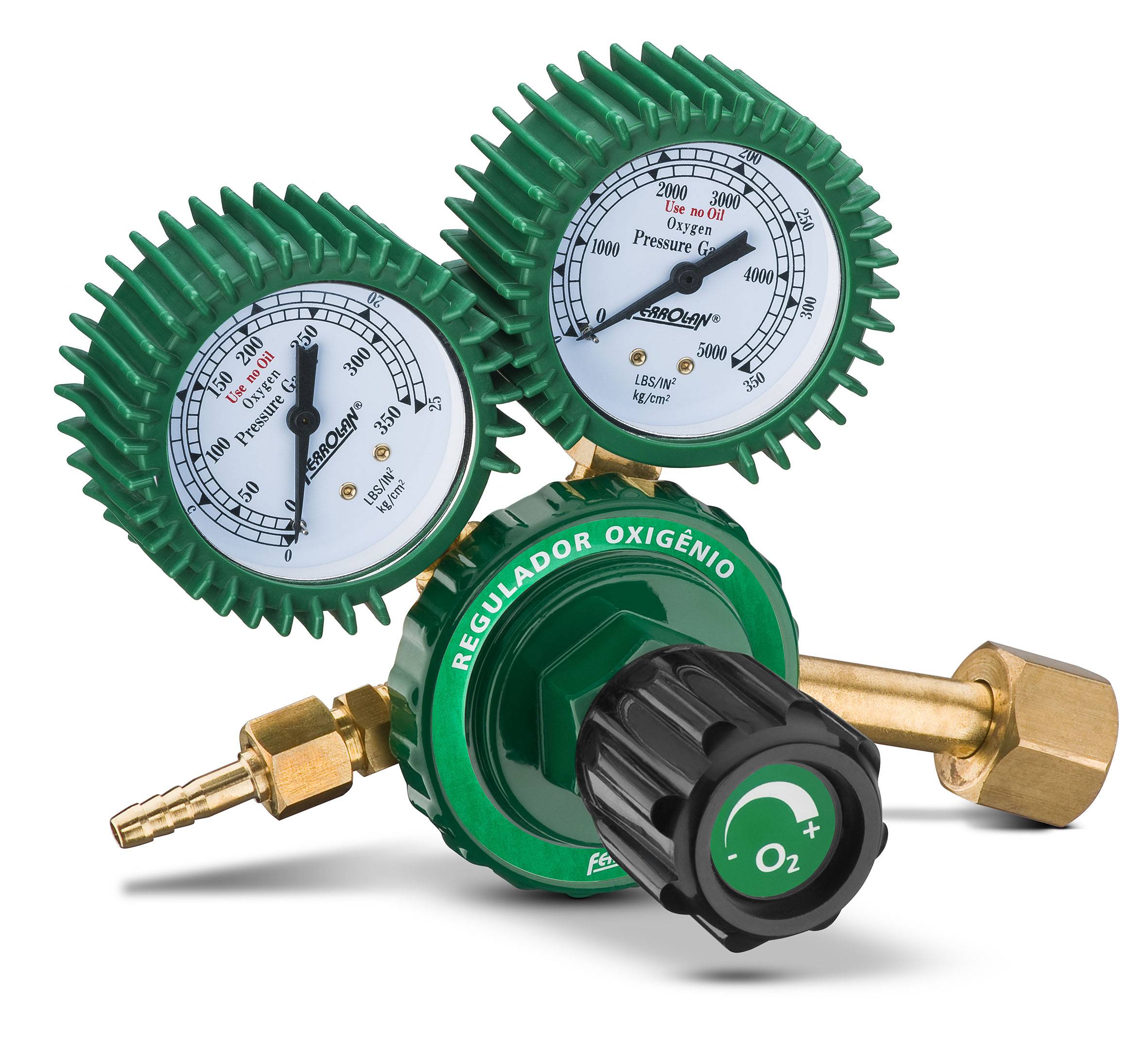 REGULADOR DE PRESSÃO PARA GÁS OXIGÊNIO - LINHA INDUSTRIAL